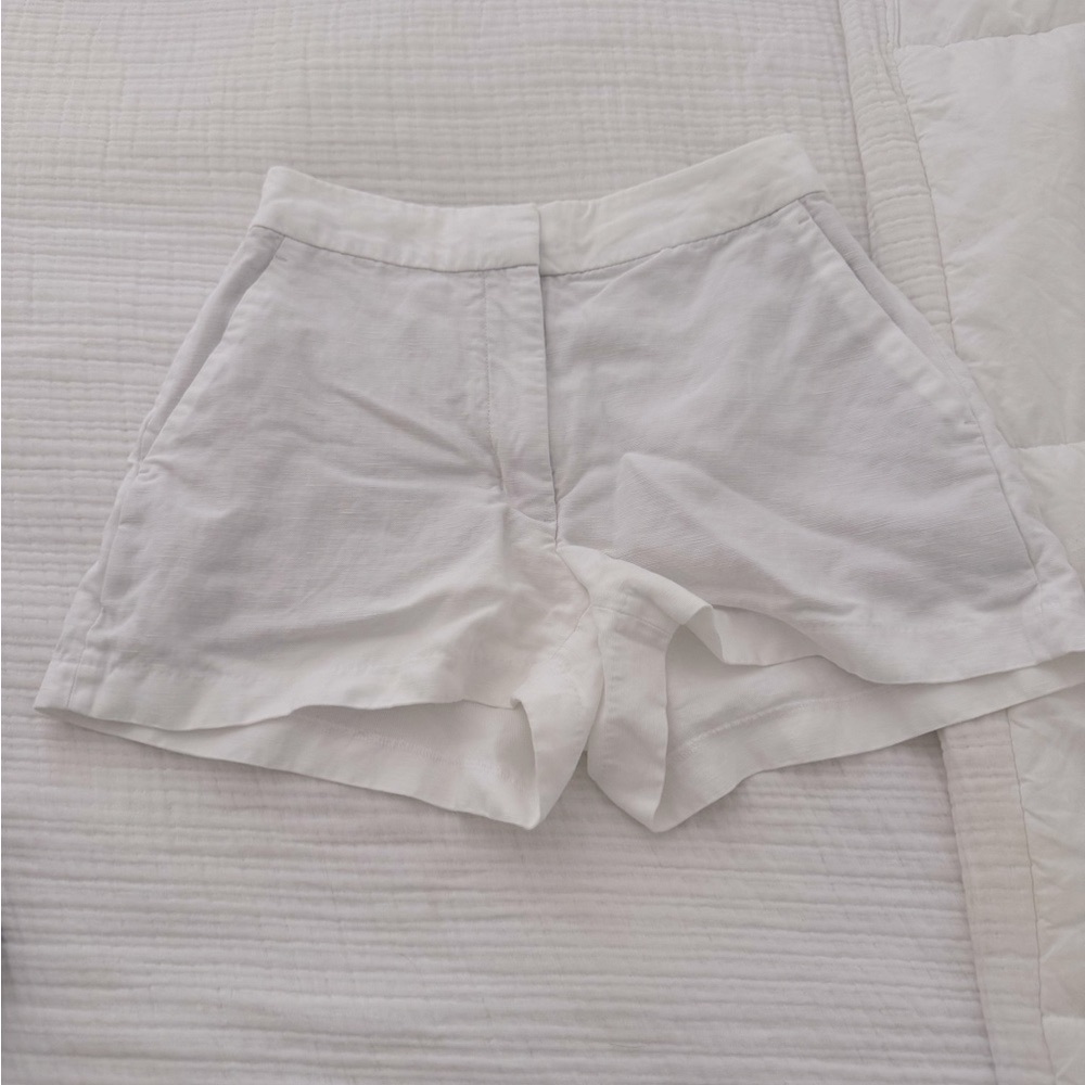 Aritzia linen white shorts size 2